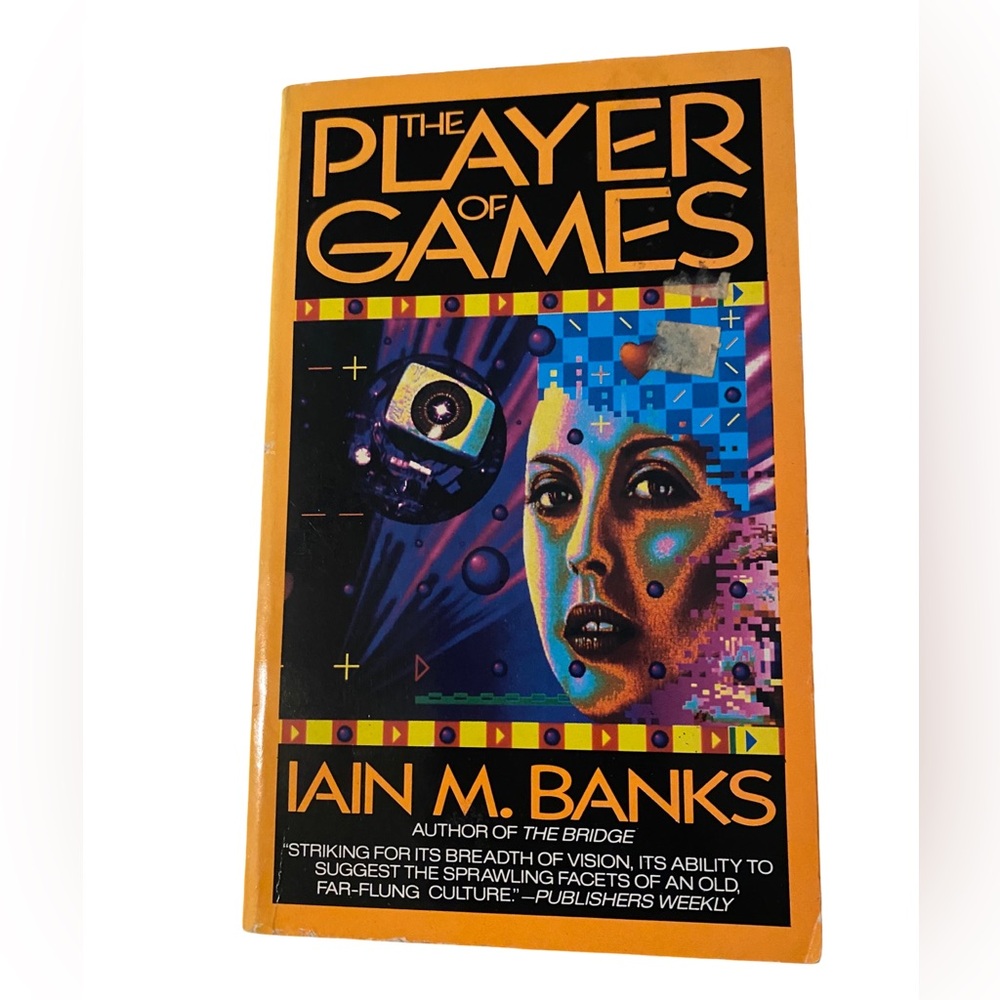 Player of Games by Iain M. Banks 1990 Paperback